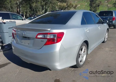 2012 Toyota Camry Se из США, поврежденный, VIN 4T1BF1FK9CU052192